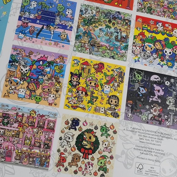 2021 Tokidoki Calendar Sealed and New Anime Colorful - Picture 6 of 11